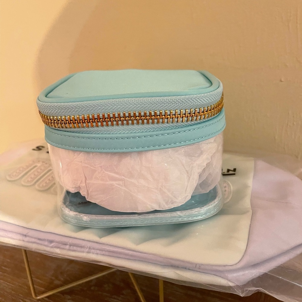 NWOT Cotton Candy Mini Open Top Clear